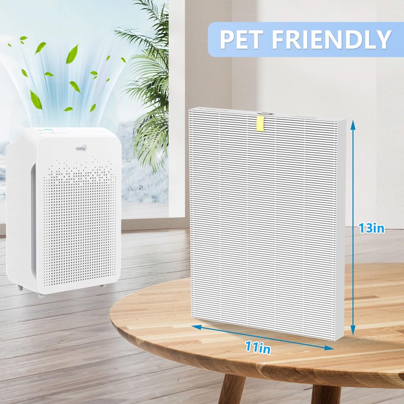 4 Pack C545 Replacement HEPA Filter Compatible with Winix C545,