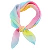 FAIRYGATE Chiffon Seidentücher Satin Bandana Seidentuch Halstuch Haartuch Vierecktuch Seide