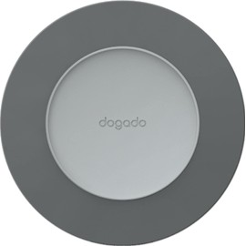 dogado Silicone Trivet, Non-Slip Detachable Mats, Multi-Purpose Pan Pads, Pot Holders, Coasters (Charcoal Grey)