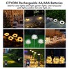 CITYORK Rechargeable AAA Batteries with Charger, 8 Pack AAA 1100mAh