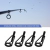 SING F LTD 80Pcs 1.8-2.6mm Fishing Rod Guide Tip Ring