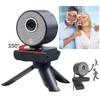 Somikon Laptop Camera: Car Tracking USB Webcam with Full HD,