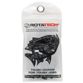 16" Rotatech Chainsaw Chain for DEWALT Chainsaw DCM575 3/8" LP Pitch, .043" Gauge, 56 Drive Links semi-Chisel, Low Kickback. Compatible with Oregon Chainsaw Chain, Ideal for Arborists, Home Owners.
