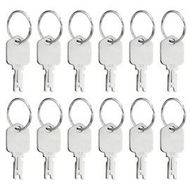 12 Ignition Keys, 166 Forklift Keys for Car Assesso Parts Hyster, Clark, Yale, Hyster, Komatsu, Fork
