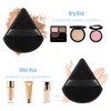 Pimoys 6 Pieces Powder Puff Face Soft Triangle for Loose