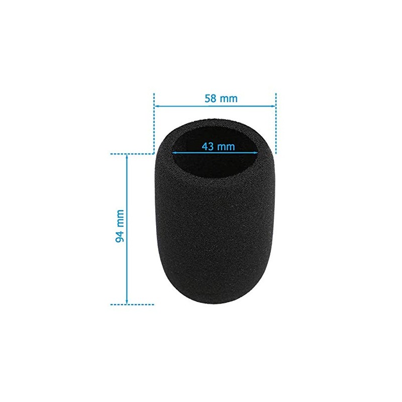 2PCS NT1-A NTK Mic Pop Filter Microphone Foam Windscreen Cover