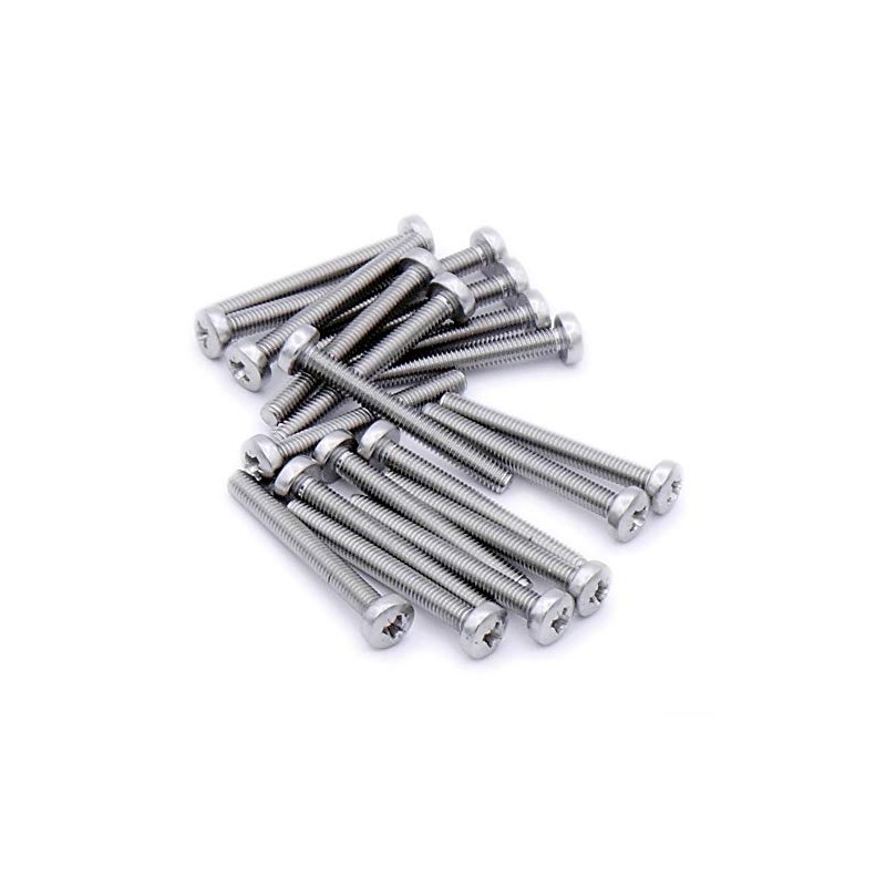 M5 (5mm x 75mm) Pozi Pan Machine Screw (Bolt) -