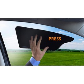 TuckVisor Limo Tint Sun Visor Sunshade Extender for Car Window Windshield Sun Shade Anti-Glare Car Sun Visor Protects from Sun Glare, Snow Blindness, UV Rays, Universal for Cars, SUVs, Trucks 1 Pack