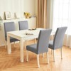 MIULEE Chair Covers, Set of 4, Stretch Chair Covers, Swing