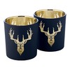 EDZARD Lio Tea Light Holder Set of 2 (Height 8
