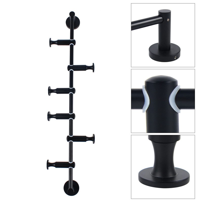 CNCEST Coat Hooks Wall Mounted Vertical Coat Hook Standing Coat