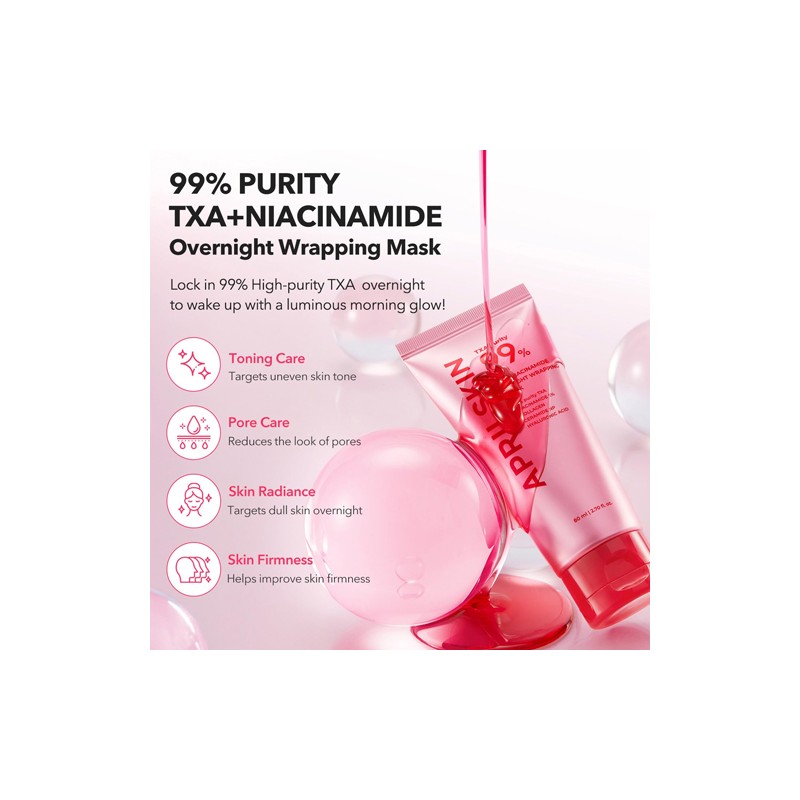 APRILSKIN [APRILSKIN]TXA Niacinamide 99 Night Wrapping Mask 80ml