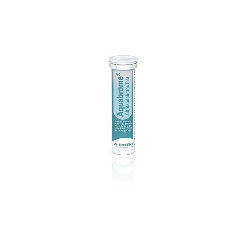 Bayrol Water Analysis Aquabrome Quick Test - 50 Plasters