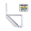 Pylex 14021 Collection 10-Pylex 1-Step Aluminium Stair Riser, White