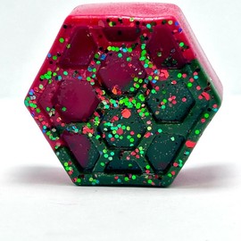 Honeycomb Wax Melt Single Count Candle Decor - Color: Candied winter apple