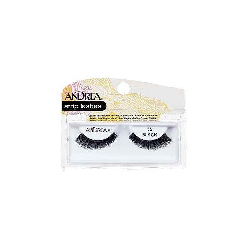 Andrea Style Eyelashes, # 35 Black