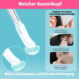 Earwax Remover Sucker 24 Pieces Ear Wax Sucker Ear Wax Remover Tool