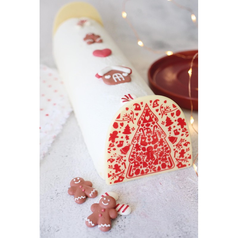 ScrapCooking Sweet Xmas Log Mould