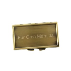 Lantelme 6840 Medication Box Engraved Brass Pill Box Gift Idea