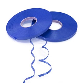 Bealif 2 Rolls Blue Ribbon for Balloons, 5mm Royal Blue Curling Ribbon 50m/roll for Gift Wrapping Flower Crafts Birthday Party Festival Wedding Christmas Decorations…