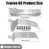 Fraizoe RC Stainless Steel Chassis Armor and Front Rear Guard