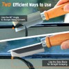 2 PCS Professional Caulk Remover Tool – Heat-Treated Caulking Tool