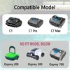 25.2V Replacement Charger for WYBOT-C1,C1 Pro,C1 Max OS7010 Cordless Robotic