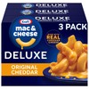 Kraft Deluxe Mac and Cheese, 3 Boxes, for Easy Dinner