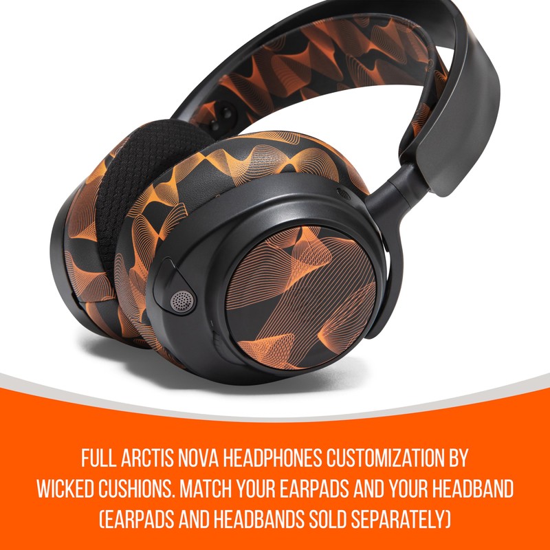 WC Side Speaker Plates for Arctis Nova Headsets, Made by