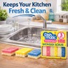 6 x Dishmatic Wonder Scrub Sponge Scourers – Non Scratch