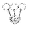 Set of 3 Key Rings with Engraving Mum, Little Sister,