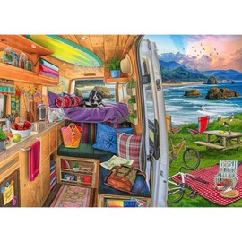 Ravensburger Rig Views 500 Piece Large Format Jigsaw Puzzle for Adults - 17473 - Every Piece is Unique, Softclick Technology Means Pieces Fit Together Perfectly