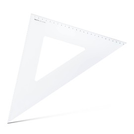 Aristo AR4526 Set Square 45° Perspex 368 MM transparent