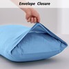Lirex 2 Pack Pillow Cases, 100% Cotton Breathable Pillowcases Pillow