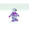 Sansukjai Penguin Tiny Miniature Figurines Hand Blown Glass Art Animals