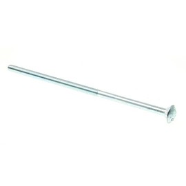 Prime-Line 9064141 Carriage Bolts, 3/8 In.-16 X 10 In., A307 Grade A Zinc Plated Steel (10 Pack)