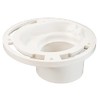 3 X 4 PVC 4 Way Overall Size Closet Flange