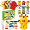 Hand Puppet Making Kit, Felt Glove Puppet Toys for Kids