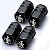 Tire Valve Stem Caps Skeleton Skull Car Accessories 4-Pack-Aluminum Alloy