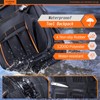 KSIBNW Tool Backpack Heavy Duty for Men, 45-Pockets Organizer Bags