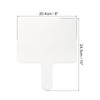 PATIKIL Dry Erase Answer Paddle, 10" x 8" Double Sided