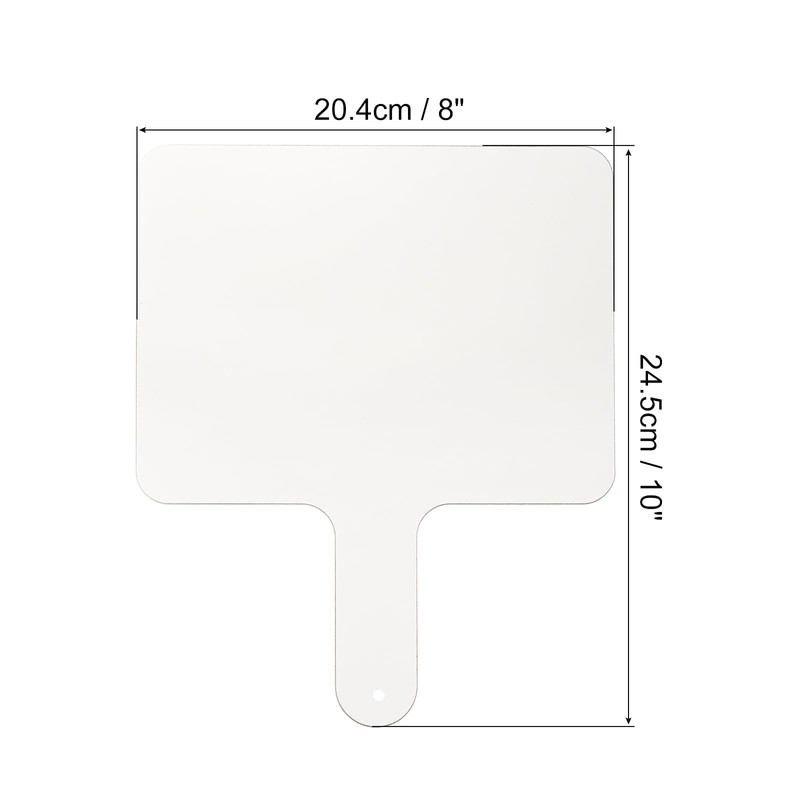 PATIKIL Dry Erase Answer Paddle, 10" x 8" Double Sided
