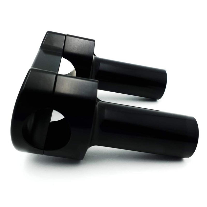 NBX- 4 inch / 4" Tall 1.25" Mount Black Hefty