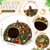 AceOrbit 3 Pcs Guinea Pig Hideout Guinea 3 Way Hamster