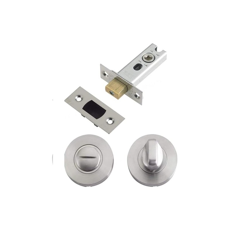 Deals in DIY Bathroom Toilet Door Mortice Tubular Deadbolt 64mm