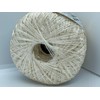 Petite Paillette Cream with Silver Mini Sequins Yarn - 50