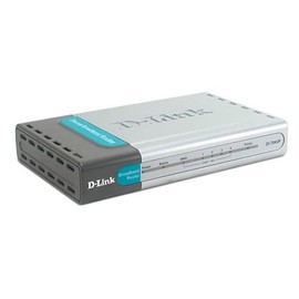 D-Link DI-704UP Cable/DSL Router, 4-Port Switch, USB Print Server