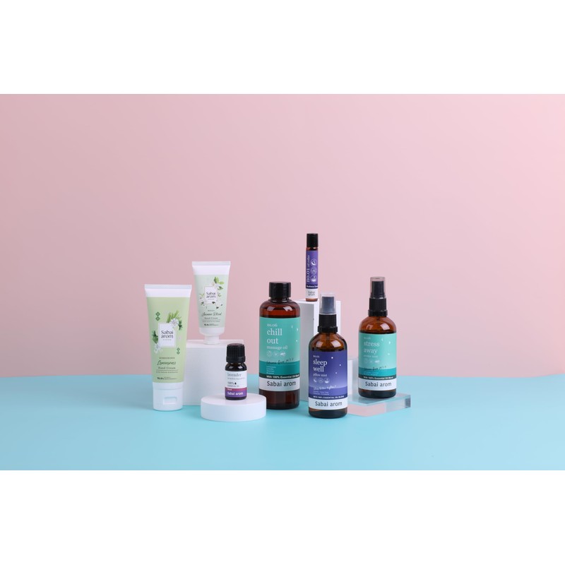 Sabai arom Aroma Oil Roller No.11 Calm Dowm 0.3 fl