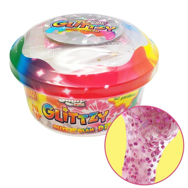 Slimy Glittzy DIY Original Slime Play Clay for Children, the