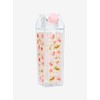 Hot Topic Strawberry Shortcake Gingham Milk Carton Water Bottle Multi